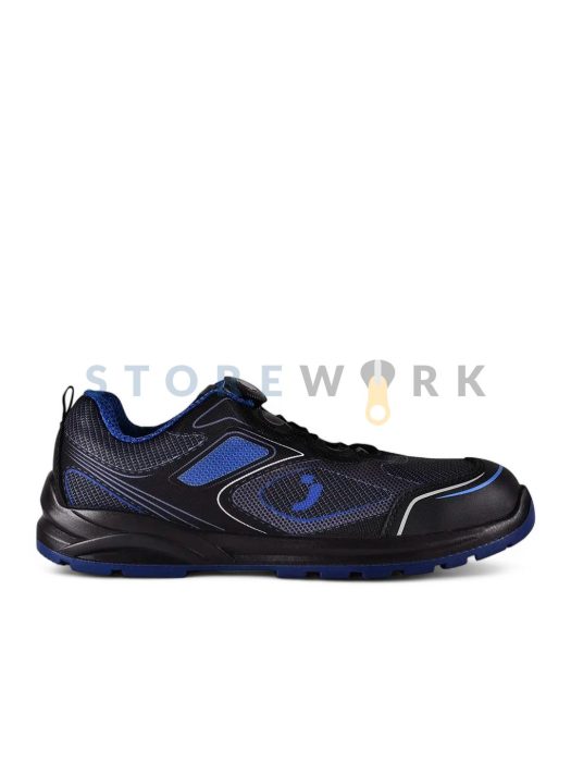 Мужские и женские рабочие кроссовки Safety Jogger CADOR S1P LOW TLS чёрные / синий (CADORS1PLT-BLU) (1)