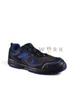 Мужские и женские рабочие кроссовки Safety Jogger CADOR S1P LOW TLS чёрные / синий (CADORS1PLT-BLU) (3)