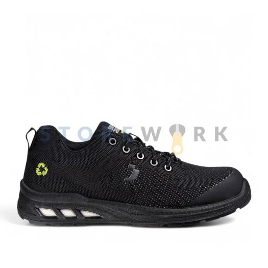 Мужские и женские рабочие кроссовки Safety Jogger ECOFITZ S1P LOW чёрные (ECOFITZS1P-BLK) (1)