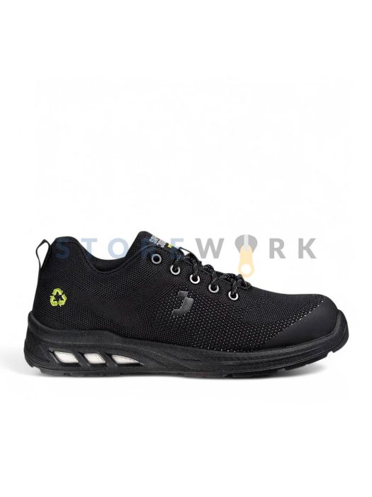 Мужские и женские рабочие кроссовки Safety Jogger ECOFITZ S1P LOW чёрные (ECOFITZS1P-BLK) (1)