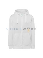 Женская толстовка на молнии JHK SWULHOOD белая (White SWULHOOD-WH) (1)