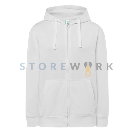 Женская толстовка на молнии JHK SWULHOOD белая (White SWULHOOD-WH) (1)